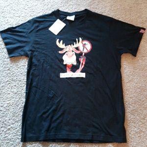 Star -Nor Angery Moose t shirt new with tags